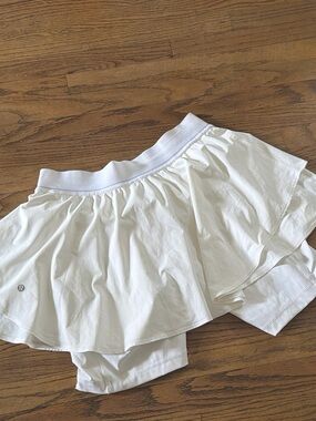 lululemon athletica White Tennis Skort